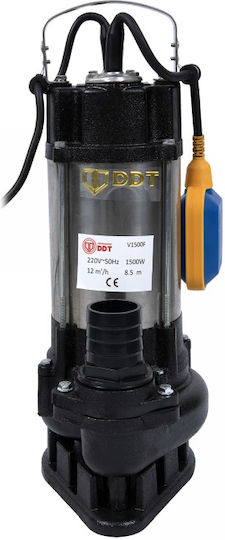 DDT V1500F Μονοφασική Αντλία Νερού 1500W