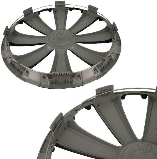 Versaco Car Hubcap Set Comfort 14" 4pcs Silver