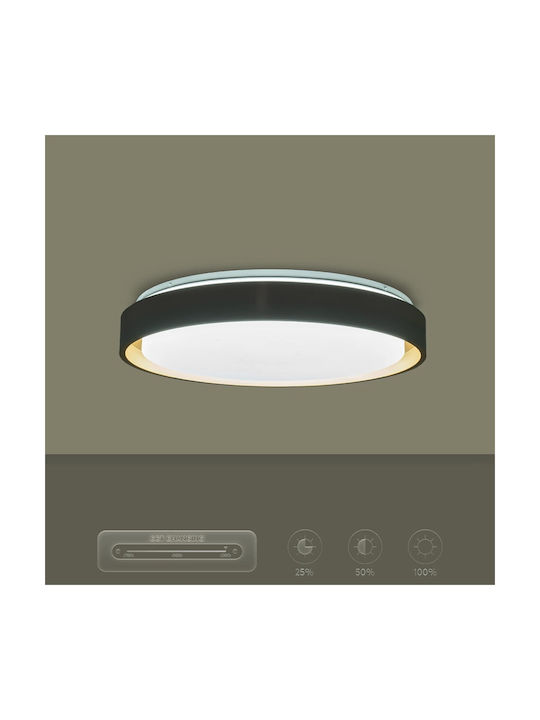 kelvo Barchetta Ceiling Mount Light 48cm White with Integrated LED
