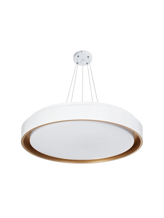 kelvo Barchetta Ceiling Mount Light 48cm White with Integrated LED