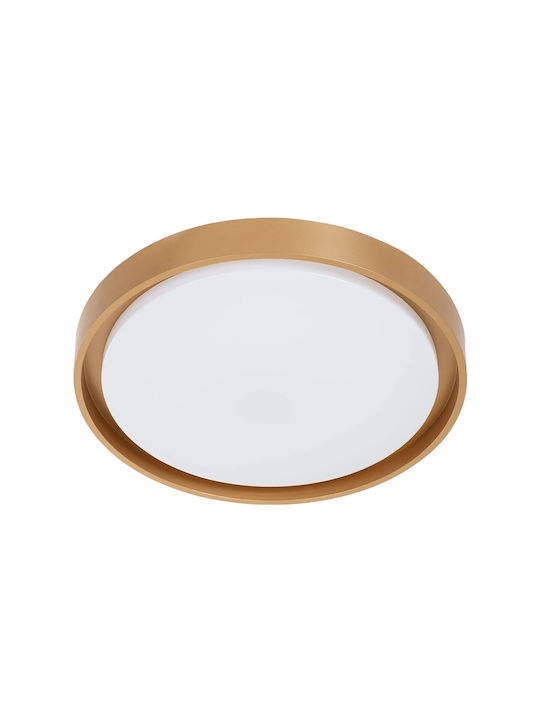 kelvo Barchetta Plafonieră de Tavan 48 cm Aurie cu LED Integrat