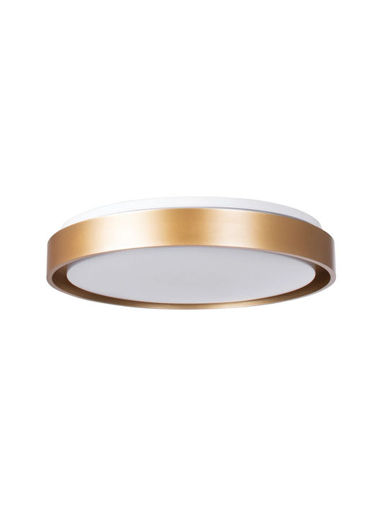 kelvo Barchetta Plafonieră de Tavan 48 cm Aurie cu LED Integrat