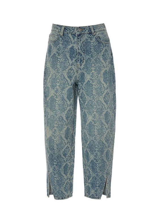 Tania High Rise Women's Jean Pants in Balloon Leg Style