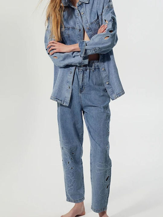 High Rise Women's Jean Pants