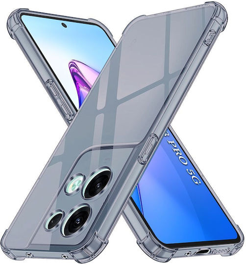 Techsuit Bumper Silicone Transparent (Oppo Reno8 Pro)