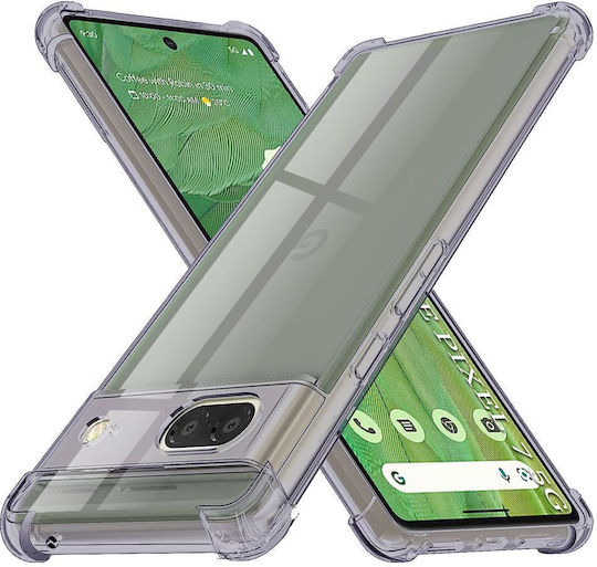 Techsuit Bumper Силикон Прозрачен (Google Pixel 7)