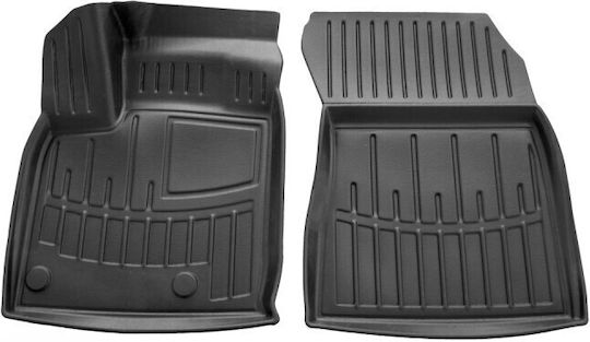 Race Axion Protective Raised Sides Car Mats Type Nissan Qashqai J12 2021 5-Door Rubber Material Fasteners 2 Pieces 5014122/st Race Axion 5014122/st