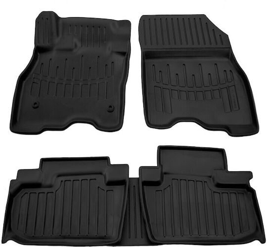Race Action Car Mats Raised Sides Type Nissan Leaf Ze0 2010-2017 5-Door Rubber Raised Sides Protective Fasteners Material Rubber Passenger Cars 5 Pieces 5014055/st Race Axion