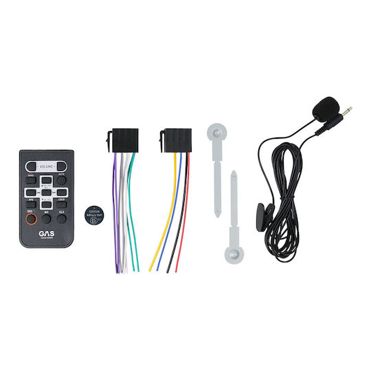 Gas Audio Power Max Ραδιόφωνο Αυτοκινήτου 1 DIN (Bluetooth/USB)
