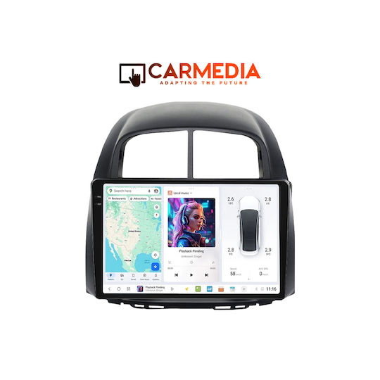 Carmedia Car Audio System for BMW X1 Daihatsu Sirion 2006-2012 (Bluetooth/USB/AUX/WiFi/GPS/Apple-Carplay/Android-Auto) with Touch Screen 10.36"