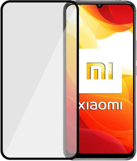 Fonex Japan 3D Vollflächig gehärtetes Glas Schwarz (Mi 10 Lite) MOS14723DB