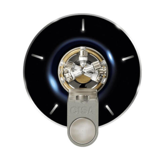 Cisa Security Lock Cylinder Gold