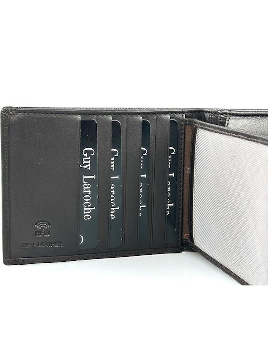Leder Herrenbrieftasche mit RFID Braun