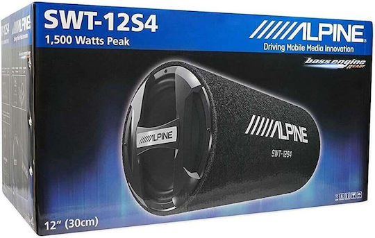 Alpine Subwoofer Αυτοκινήτου 12" 300W RMS με Κούτα