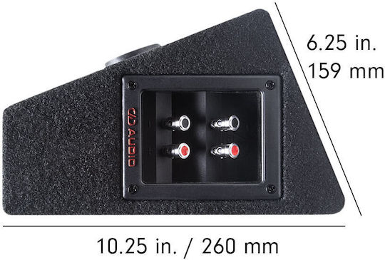 DD Audio Subwoofer Αυτοκινήτου 300W RMS με Κούτα