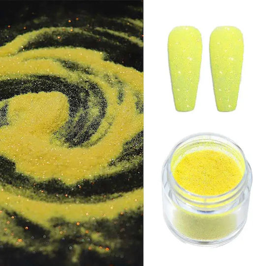 Wd Dekopulver Glitter Nageldesign Gelbe Glas 8gr