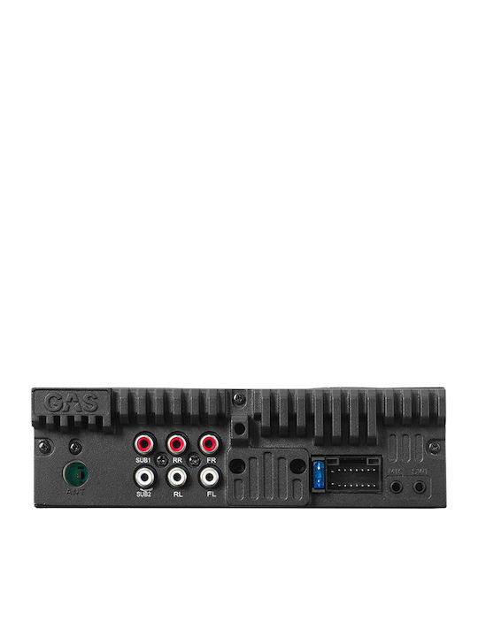 Mad M130-btn Gas Audio Head Unit 1-din 2v 6 Preouts Αποσπώμενη Πρόσοψη