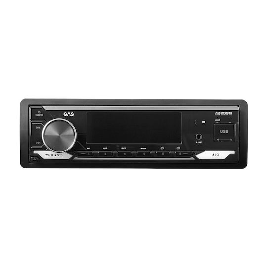 Mad M130-btn Gas Audio Head Unit 1-din 2v 6 Preouts Detachable Front Panel