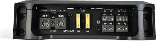 Hertz Car Audio Amplifier 4 Channels (A Class)