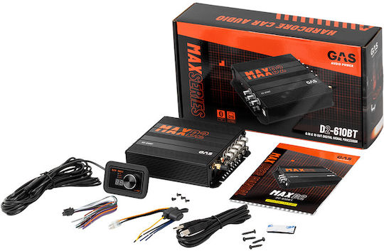 Max D2-610bt Hi End Dsp Кола Усилвател 10 Канала Bluetooth
