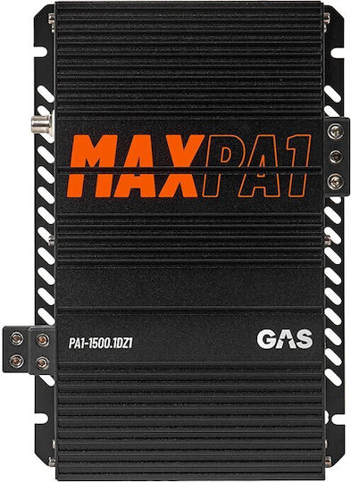 Gas Audio Power Ενισχυτής Αυτοκινήτου One Channel 1 Καναλιού (Κλάση D)