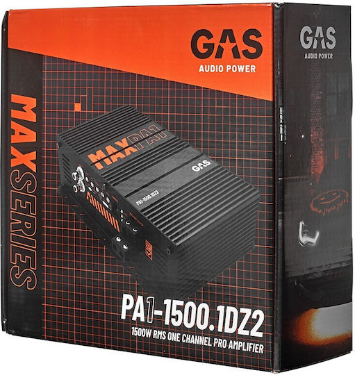 Gas Audio Power Ενισχυτής Αυτοκινήτου 1 Καναλιού (Κλάση D)