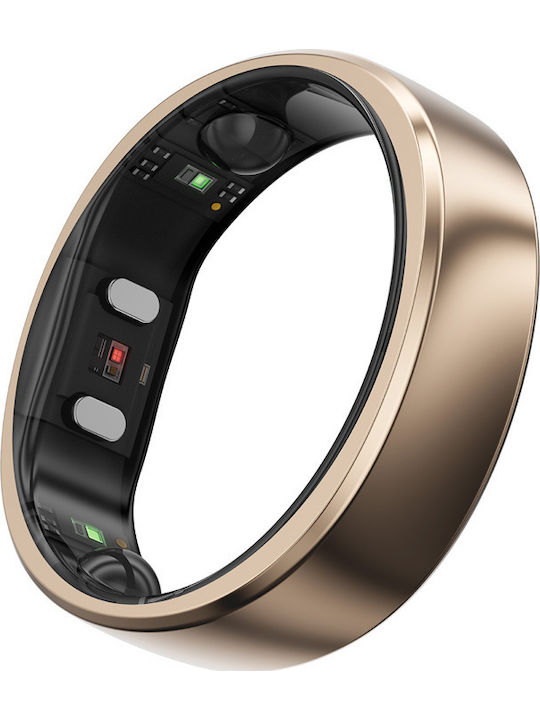 RingConn Gen 2 Air Smart Ring 19mm Αδιάβροχο με Παλμογράφο Dune Gold