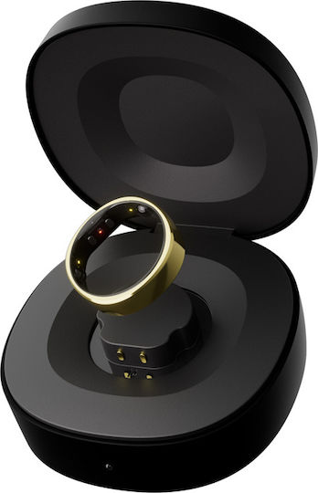 RingConn Gen 2 Smart Ring 19mm with Heart Rate Monitor Gold