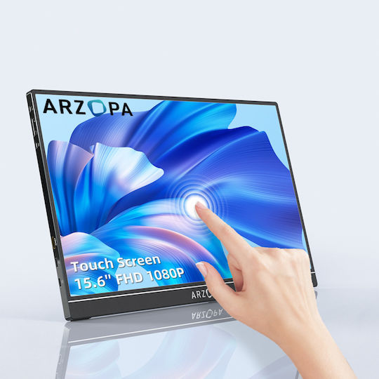 Arzopa Monitor Portabil HDR Touch 15.6" FHD 1920x1080