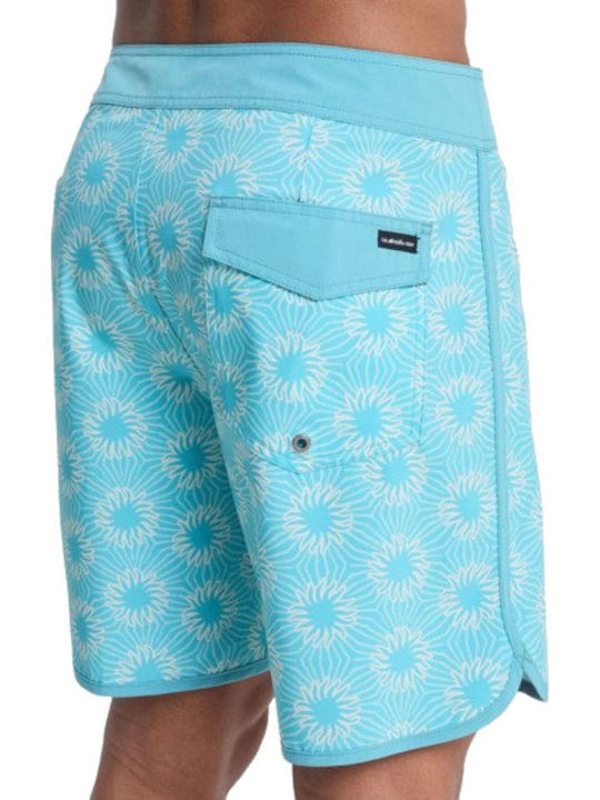 Surfsilk Scallop 18 Ανδρικό Μαγιό Βερμούδα Γαλάζιο Floral