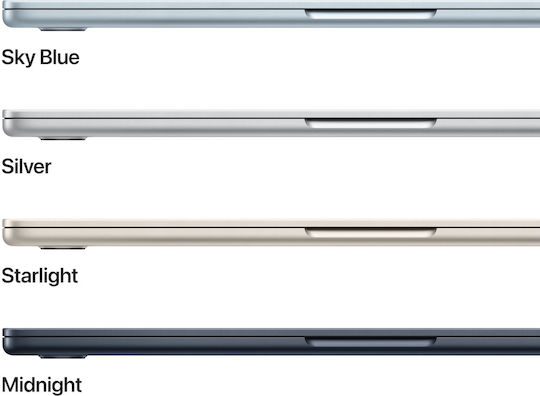 Apple MacBook Air 15.3" IPS Retina Display (M5-10-Core/16GB/512GB SSD/10-Core GPU) Silver (GR Keyboard)
