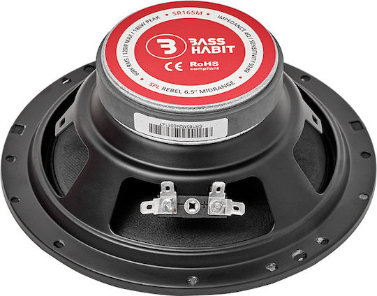 Bass Habit Ηχείο Αυτοκινήτου 6.5" με 60W RMS (Midrange)