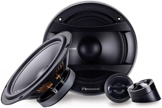 Nakamichi Σετ Ηχεία Αυτοκινήτου Διαιρούμενα 6.5" με 200W RMS (2 Δρόμων)