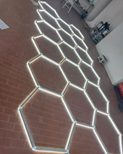 Spywolf LED Commercial Linear Ceiling Lighting 700W Cold White