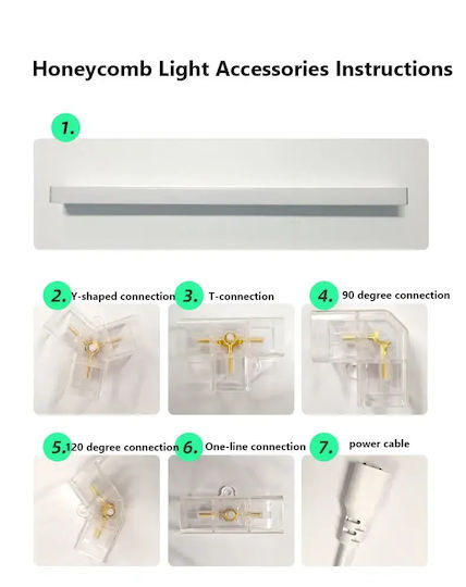 Spywolf LED Commercial Linear Ceiling Lighting 700W Cold White