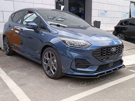 Motordrome Спойлер за Автомобили Преден Съвместим с Ford Fiesta Mk8 ST-Line фейслифт 2021+
