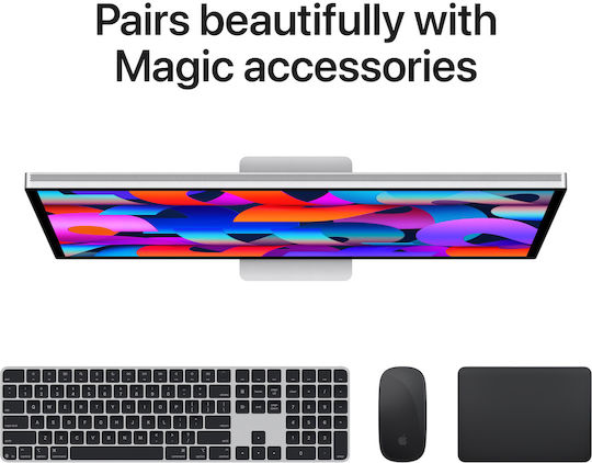 Apple Studio-Display (2026) IPS-Monitor 27" 5120x2880 Weiß Standardglas VESA-Montageadapter (ohne Ständer)