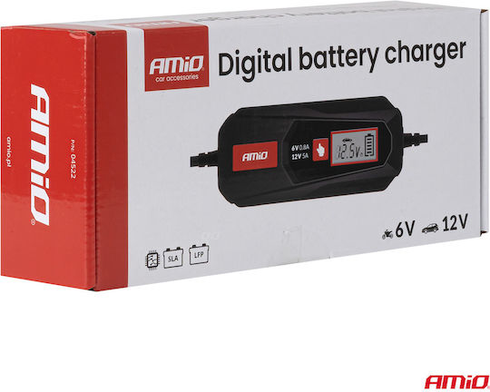 AMiO Autobatterieladegerät 6/12V