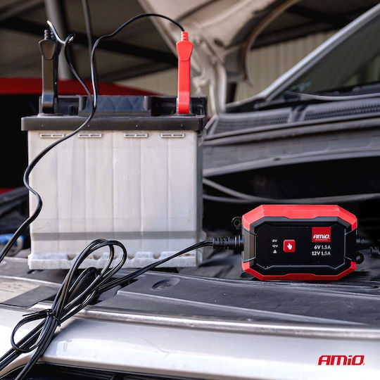 AMiO Autobatterieladegerät 6/12V