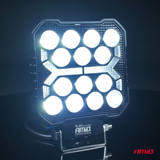 AMiO LED 12V 42W 3.8см с Бял осветление 1бр