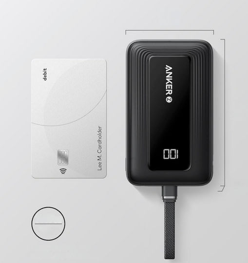 Anker Zolo Power Bank 20000mAh 45W Μαύρο