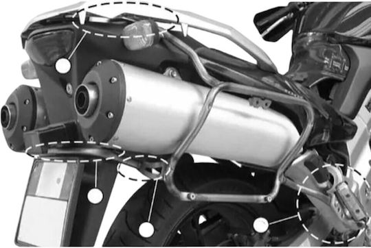 Givi Seitliche Halterungen Für Suzuki DL 1000 V-STROM Monokey Side