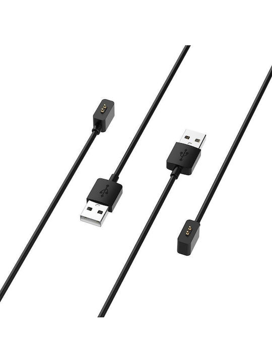 Καλώδιο Φόρτισης Usb Φορτιστής για Smart Band 8 Pro Μαύρος