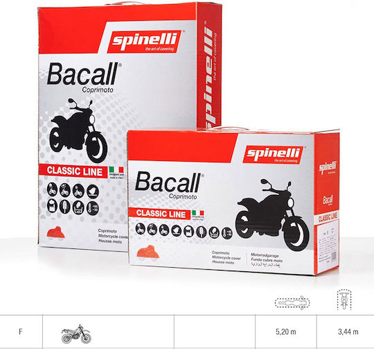 Spinelli Husă Motocicletă Impermeabila L520xW344cm.