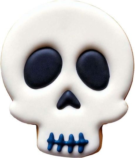 Wilton Halloween Kuchenringe / Plätzchenausstecher Schädel 7,5 cm