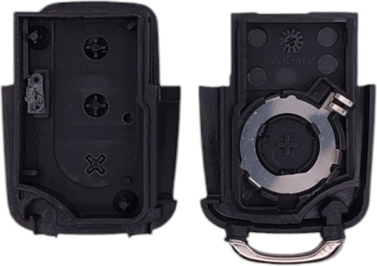Car Key Shell with Blade with 2 Buttons for Seat / Skoda / VW