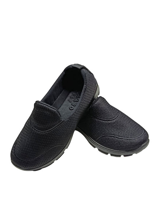 Γυναικεία Slip-On Πάνινα Μαύρα