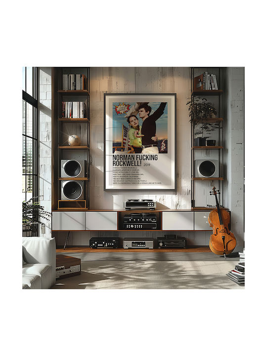 Music Poster Norman Fucking Rockwell Lana Del Rey Ms594 30cm X 40cm
