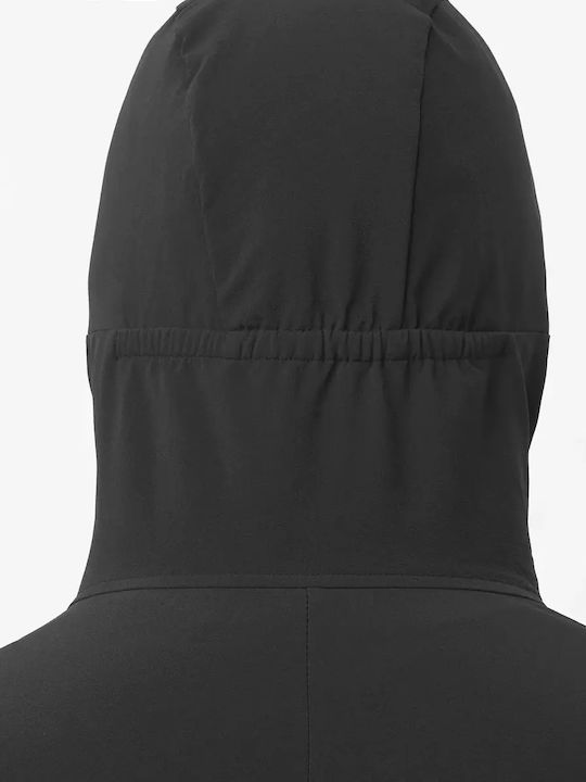 Ultra Χειμωνιάτικο Μπουφάν Softshell Αδιάβροχο και Αντιανεμικό Μαύρο