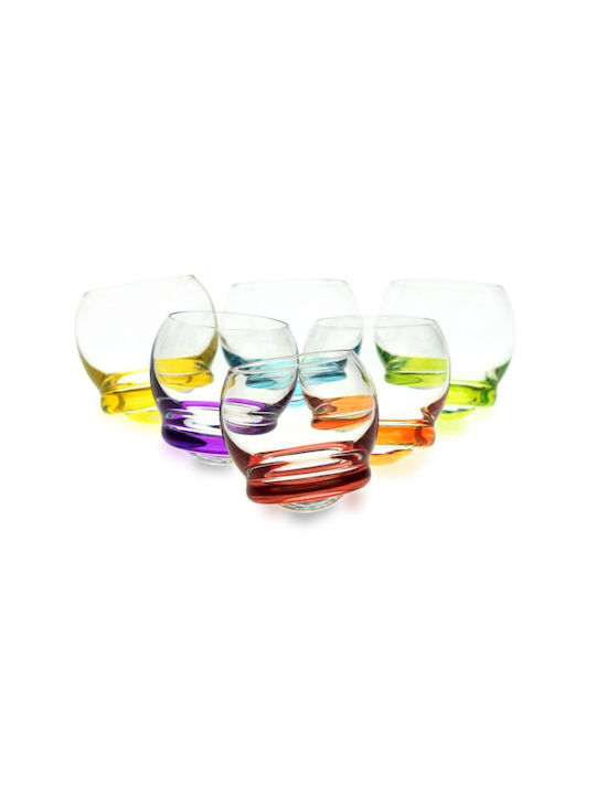Crystalex CZ Set of Water Glasses Crystal 390ml 6 Pieces